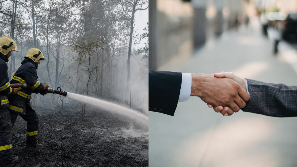 Incendies : notre travail avec les pouvoirs publics