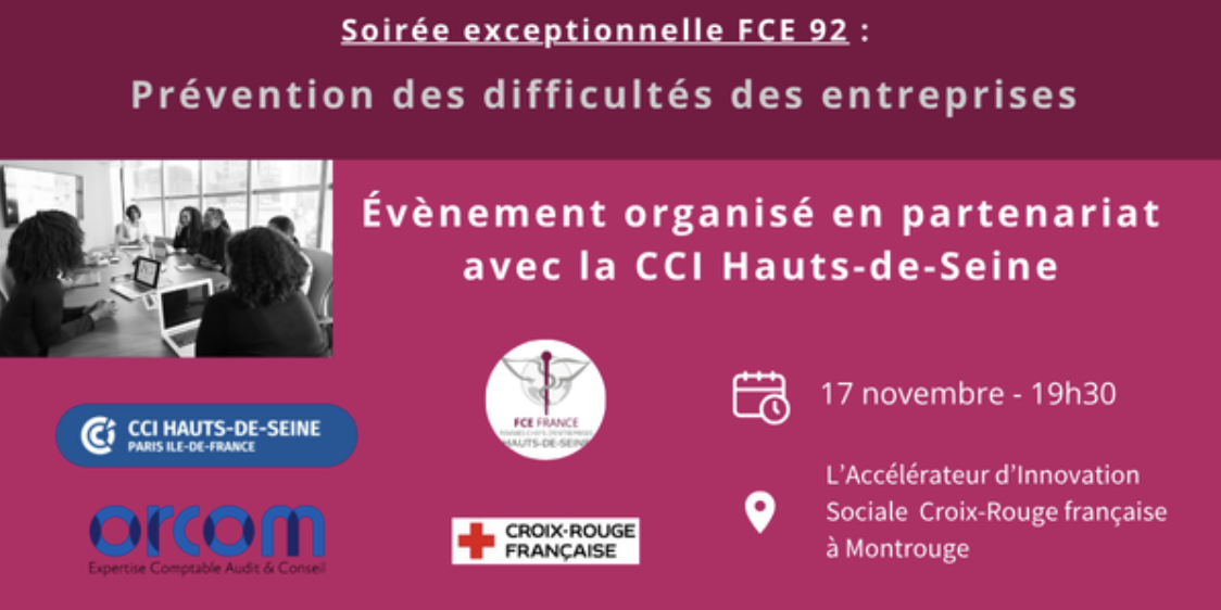 FCE 92: Prévention des difficultés des entreprises
