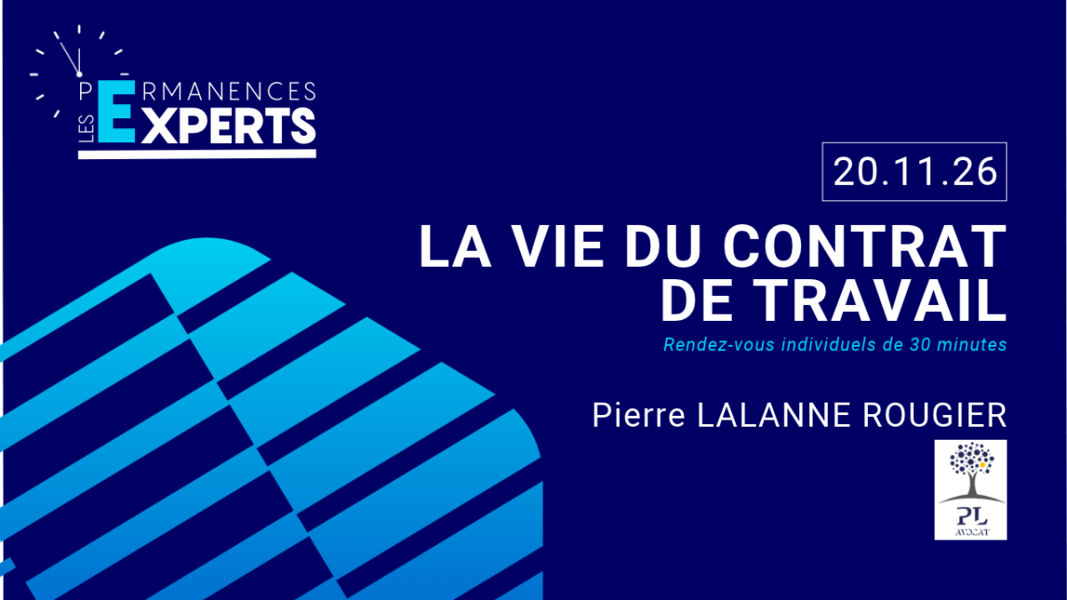 PERMANENCE EXPERT | La vie du contrat de travail