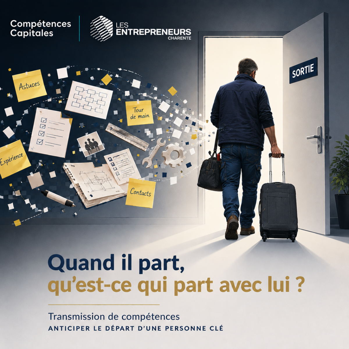 Atelier Compétences Capitales – Transmettre les savoir-faire en entreprise